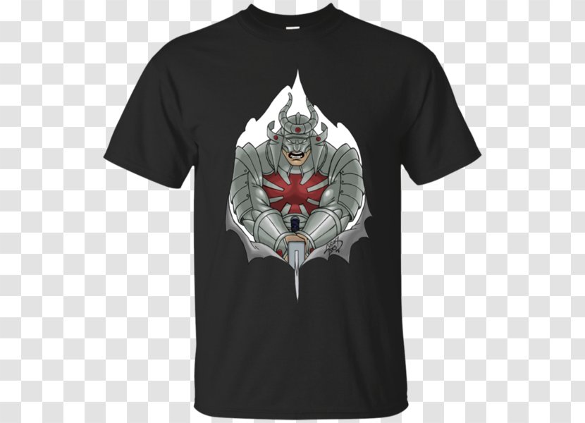 T-shirt Hoodie Clothing Dress Shirt - Sleeve - Silver Samurai Transparent PNG