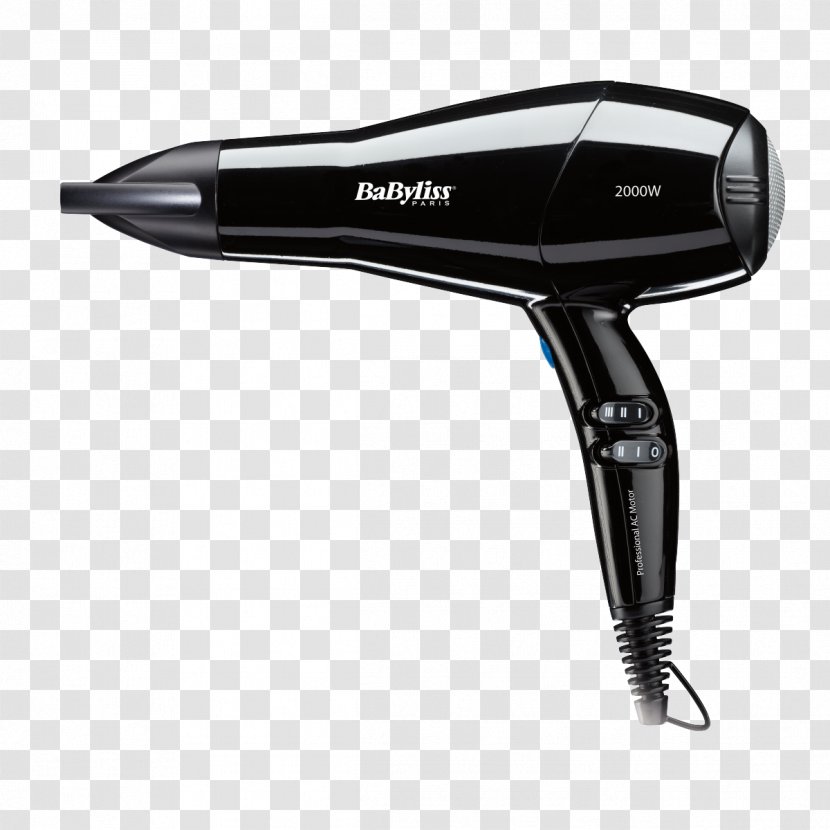 Hair Iron Babyliss 6675E Le Pro 2200 W & Diffusor Hairdryer Dryers 2000W Expert Dry Watts Dryer - Brushing Transparent PNG