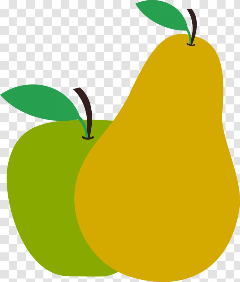 Fruit Food Apple Clip Art - Pear Transparent PNG