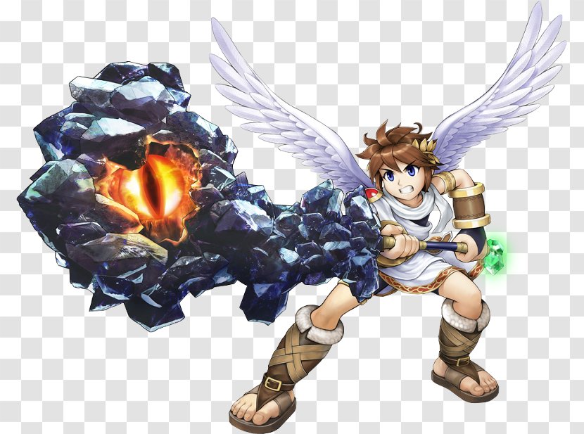 Kid Icarus: Uprising Pit Video Game Wiki - Watercolor - Icarus Transparent PNG