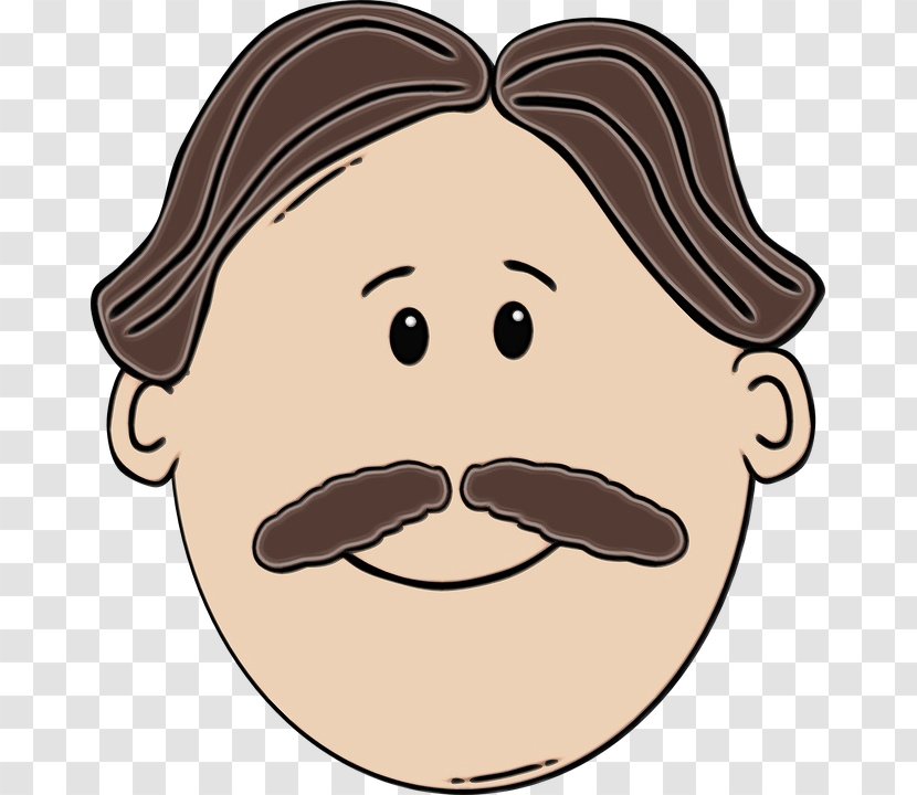 Clip Art Moustache Goatee Beard Transparent PNG