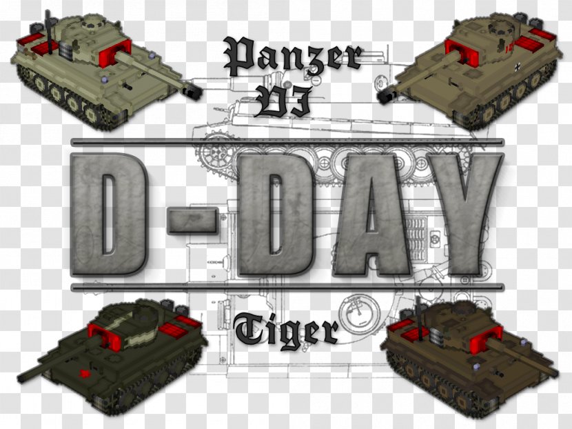 Command & Conquer: Yuri's Revenge World War II Churchill Tank - Weapon - German Tiger 1 Transparent PNG