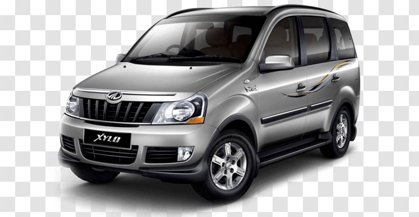 Mahindra Xylo Car & Scorpio - Compact Van - Silver Mist Transparent PNG