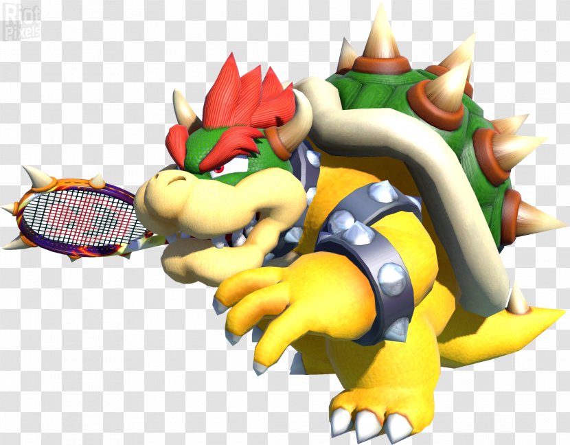 Mario Tennis Aces Open Tennis: Power Tour Ultra Smash - Luigi - Bowser Transparent PNG