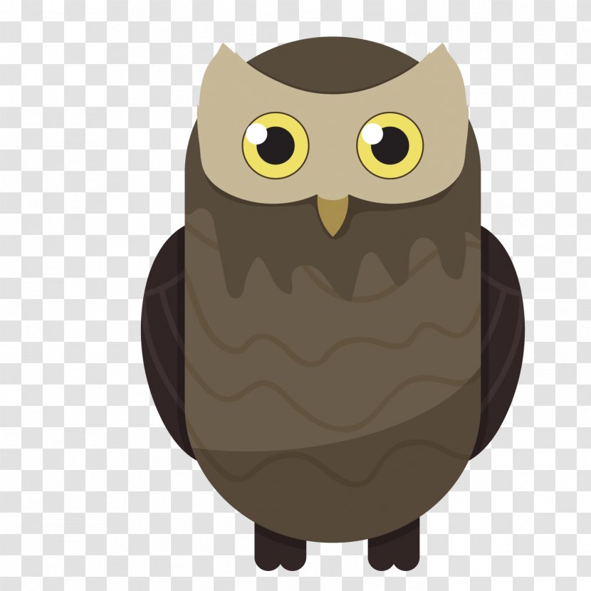 Owl Bird Vector Graphics Drawing Cartoon - Color Transparent PNG