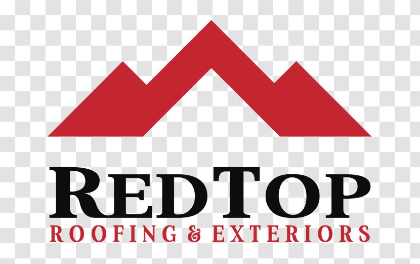 Logo Red Top Roofing Brand Tennessee - Text - Corporate Transparent PNG