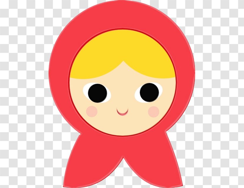 Cartoon Red Pink Clip Art Nose - Smile Yellow Transparent PNG