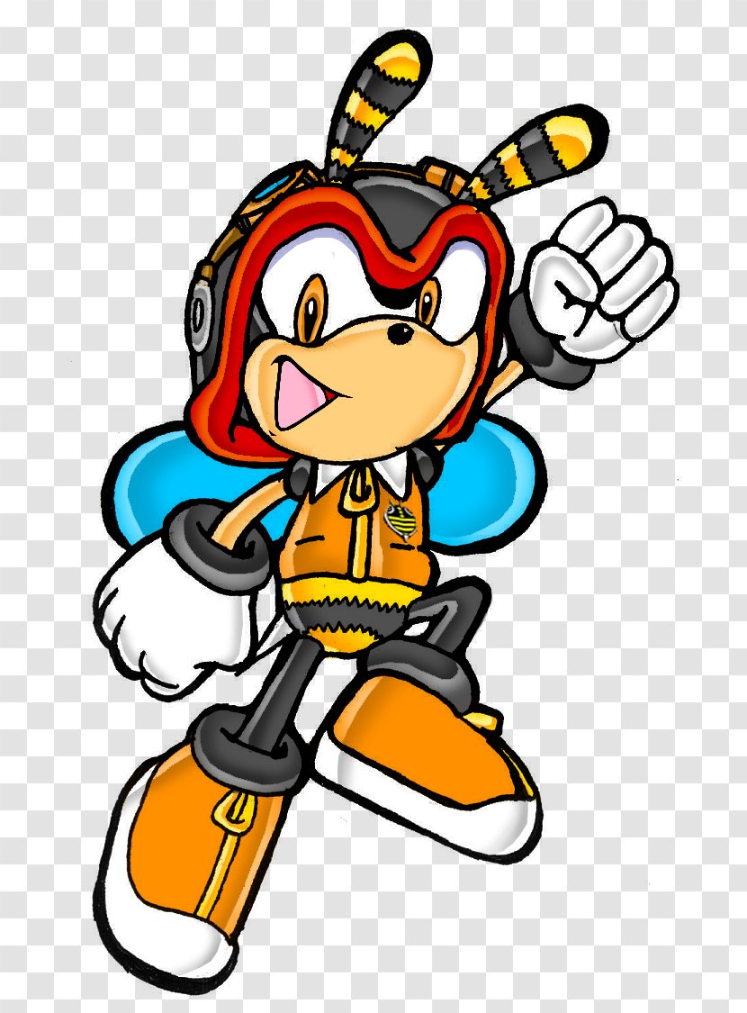 Charmy Bee Sonic Heroes Knuckles' Chaotix Espio The Chameleon Metal - Shock Art Transparent PNG