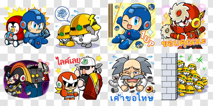 Mega Man LINE Rangers Dr. Wily GAME - Capcom - Line Character Transparent PNG