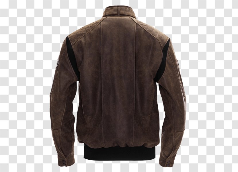 Leather Jacket Raincoat Flight Shell Transparent PNG