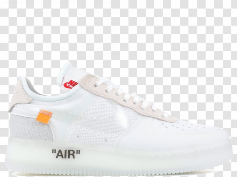 Nike The 10 Air Force 1 Low 'Off-White Mens Jordan Retro High UNC 'Off White Off-White Volt Shoe - Png Transparent PNG