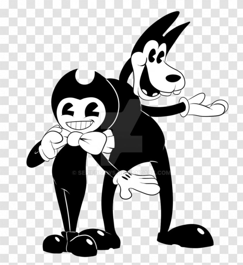 Bendy And The Ink Machine Drawing TheMeatly Games, Ltd. Video Game - Frame - Cool Dog Transparent PNG