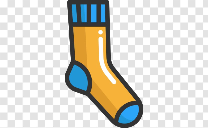 Sock Hosiery Yellow Icon - Technology - Socks Transparent PNG