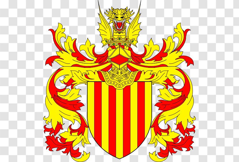 Coat Of Arms Catalonia Crest Escutcheon - Symbol - Shield Transparent PNG