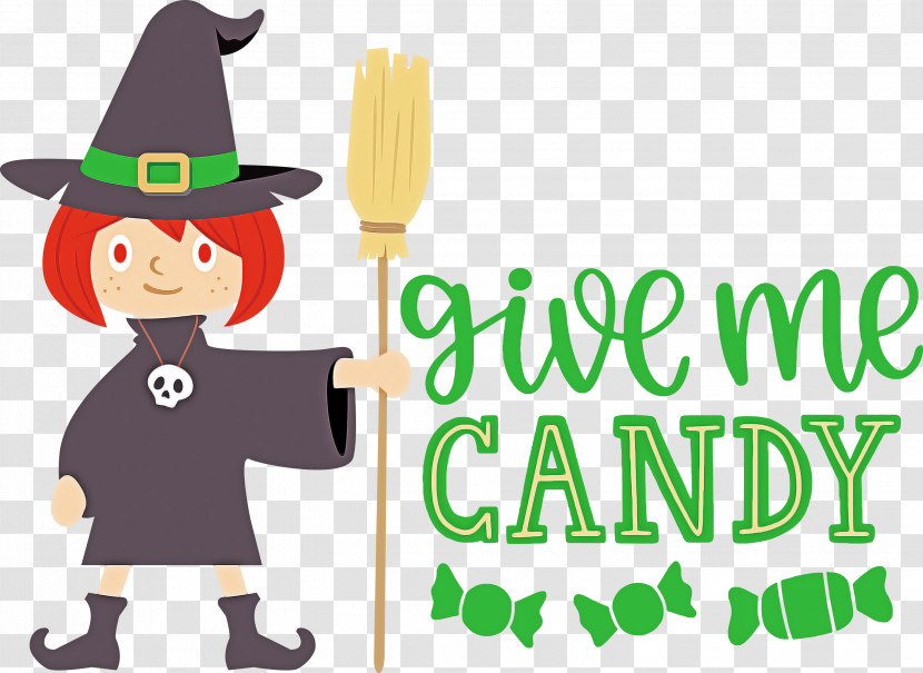 Give Me Candy Halloween Trick Or Treat Transparent PNG