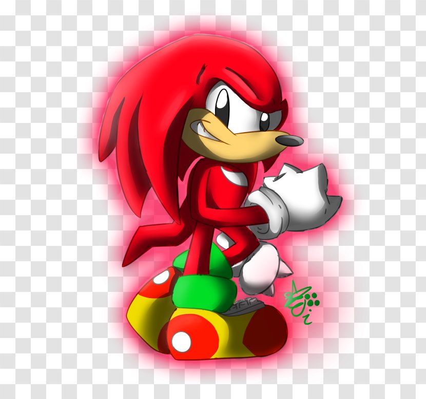 Knuckles The Echidna Sonic Hedgehog: Triple Trouble Tails Mania Generations - Cartoon - Classical Shading Transparent PNG