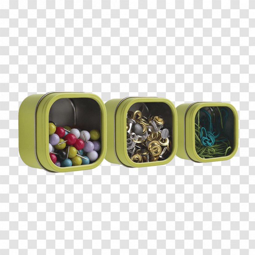 Three By Magnetic Storage Tin 3 Pack Seattle Craft Magnets Metal - Green Start Button Again Transparent PNG