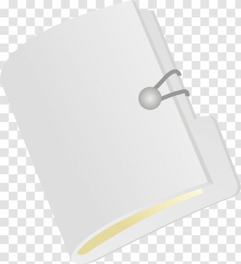 Rectangle Material - Little Fresh White Wallet Transparent PNG