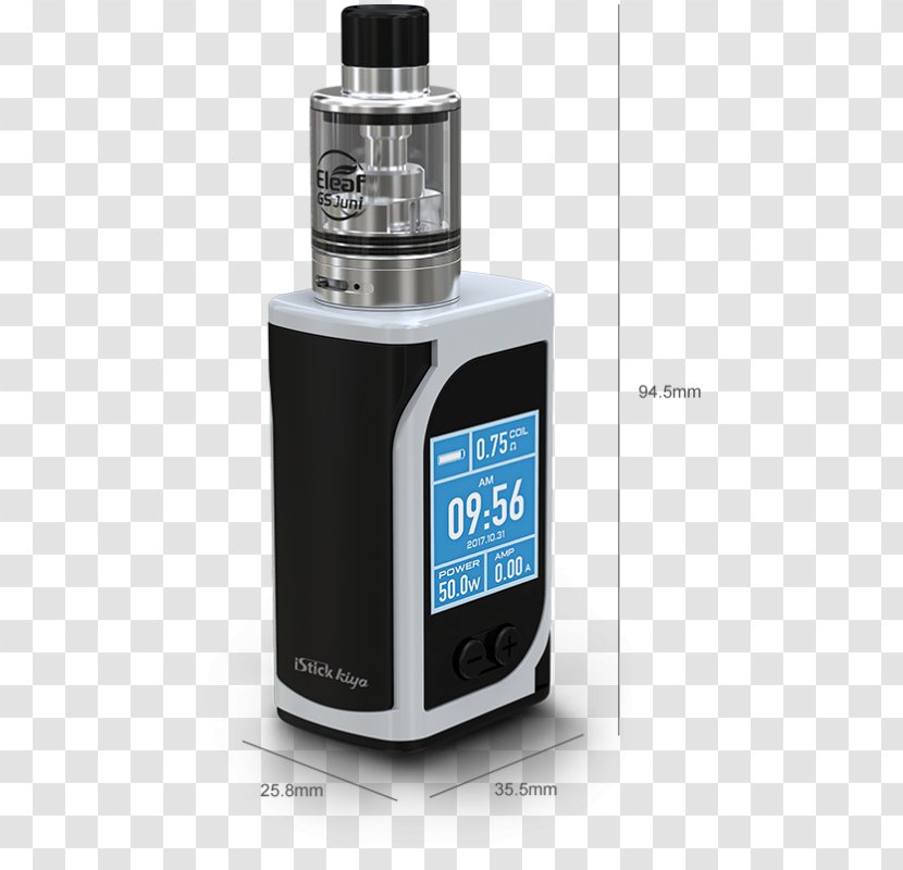 Electronic Cigarette Aerosol And Liquid Atomizer Eleaf UK Electric Battery - Vapor - Juice Transparent PNG