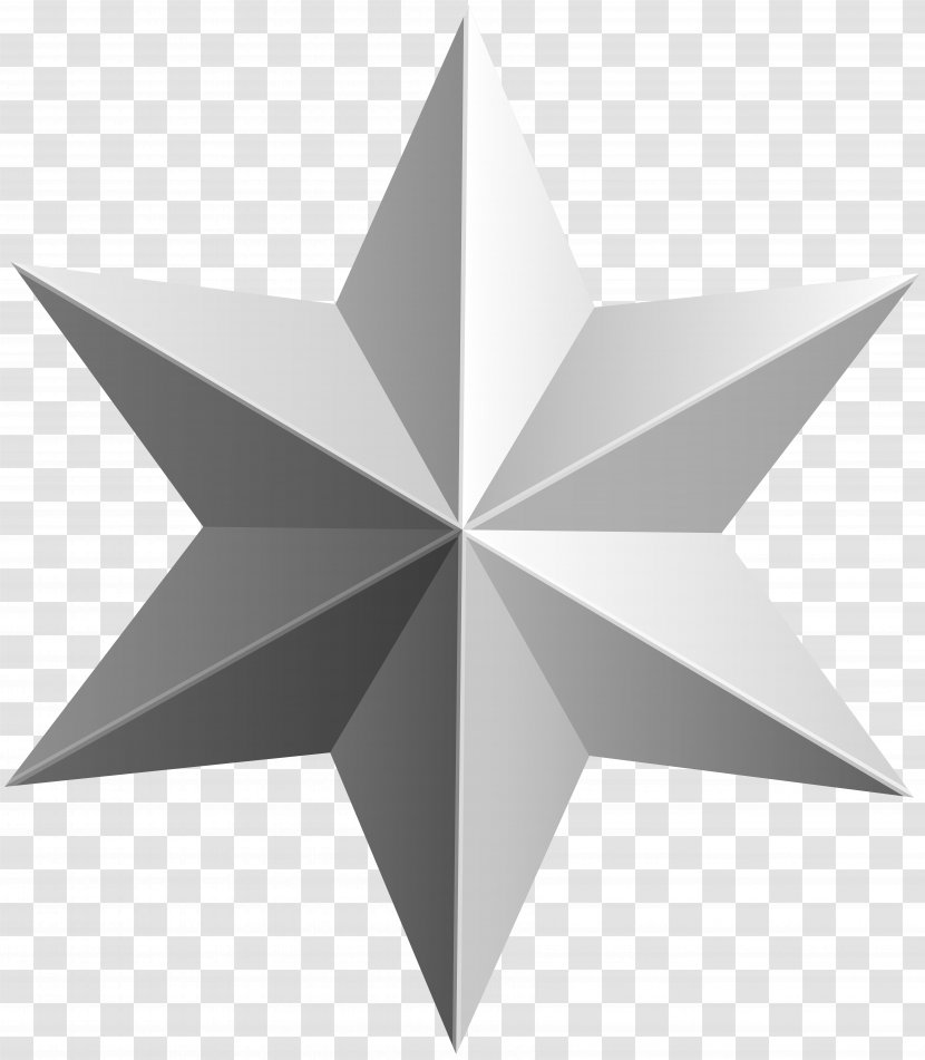 Star Gold Clip Art - Metal - Silver Transparent Image Transparent PNG