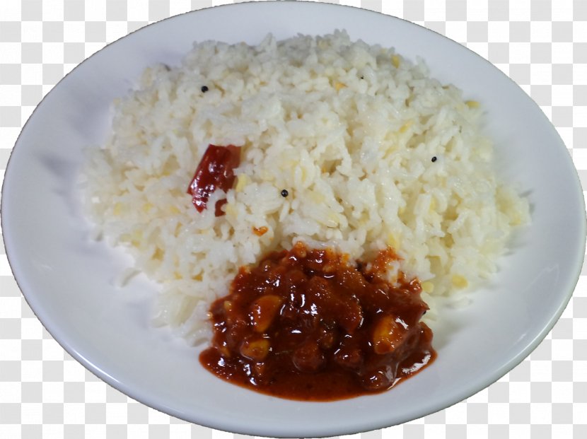 Rice And Curry Asian Cuisine Indian Pilaf - CHILLI POWDER Transparent PNG