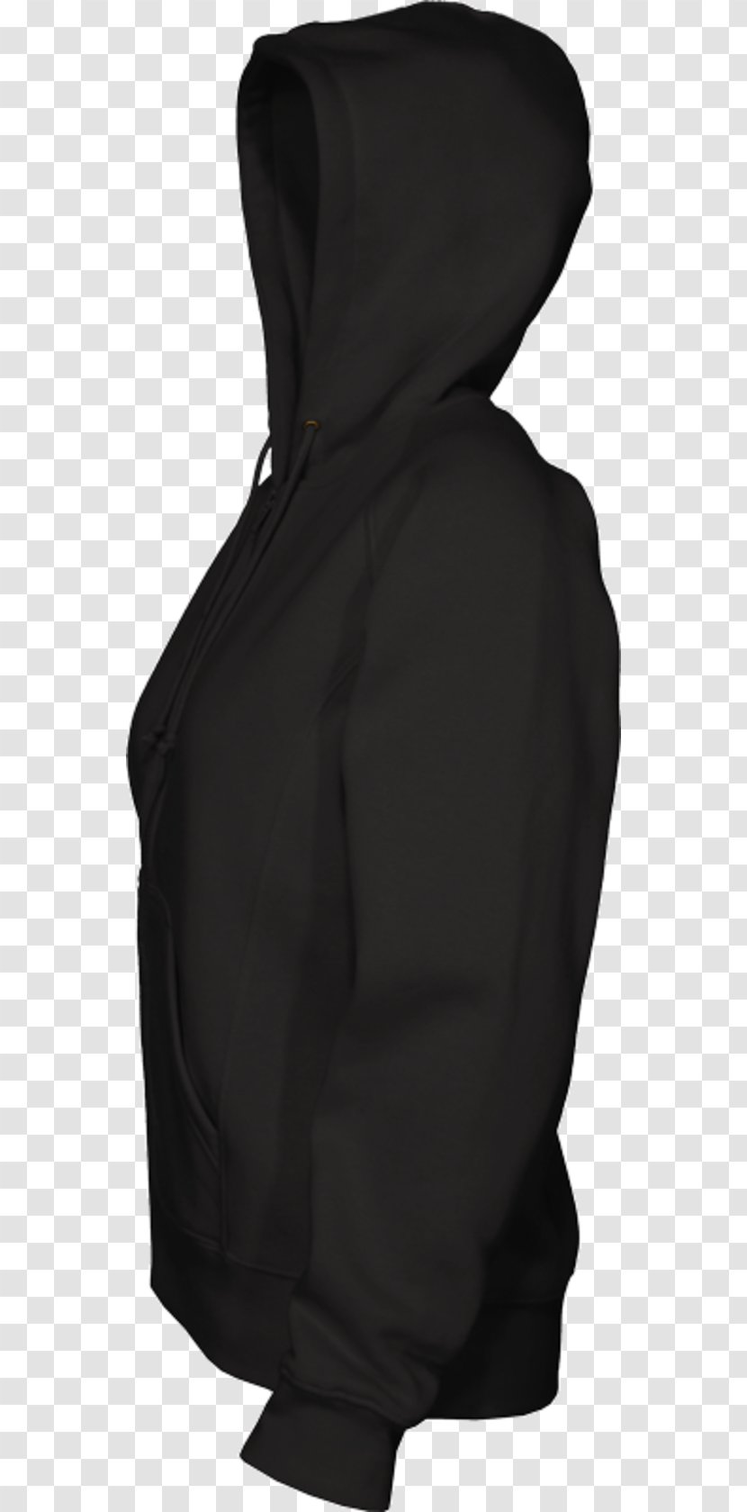 Hoodie Bluza Shoulder Sleeve - Black Tape Transparent PNG