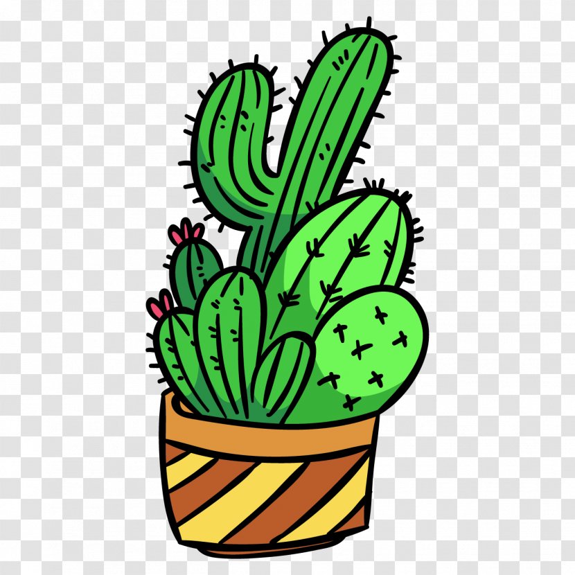 Cactus Green Image Penjing Vector Graphics - Flowering Plant Transparent PNG