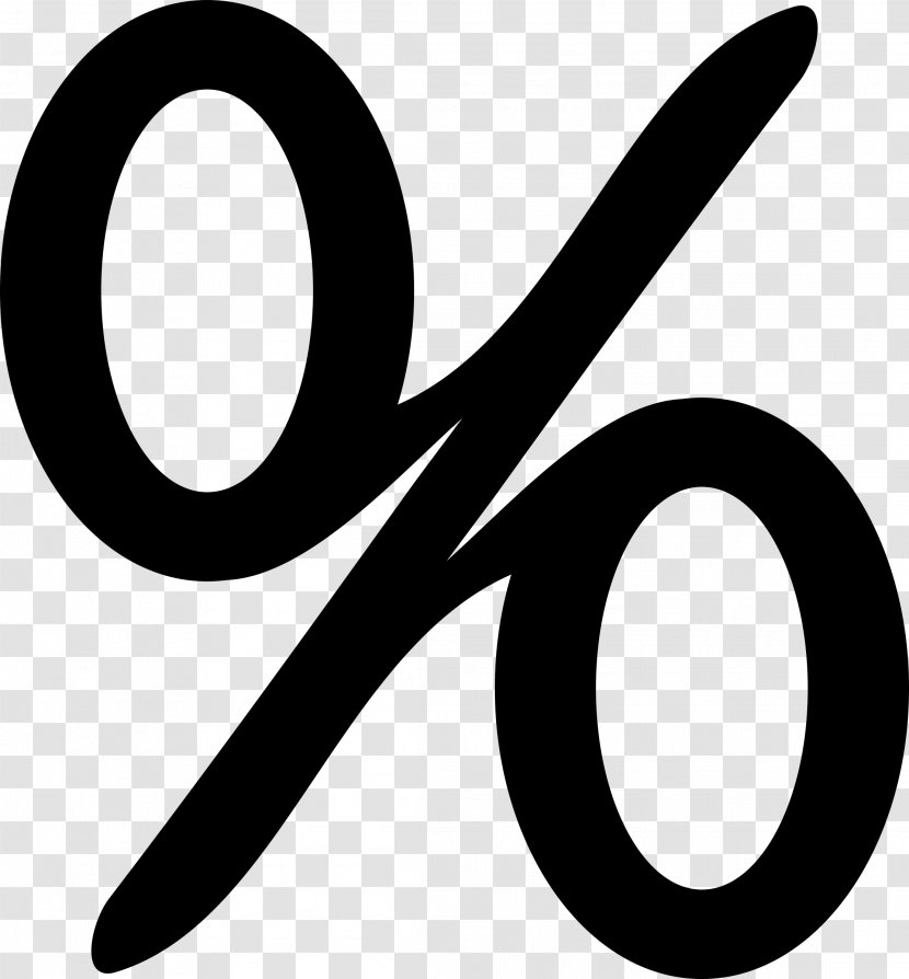 Percent Sign Percentage Clip Art - Loupe Transparent PNG