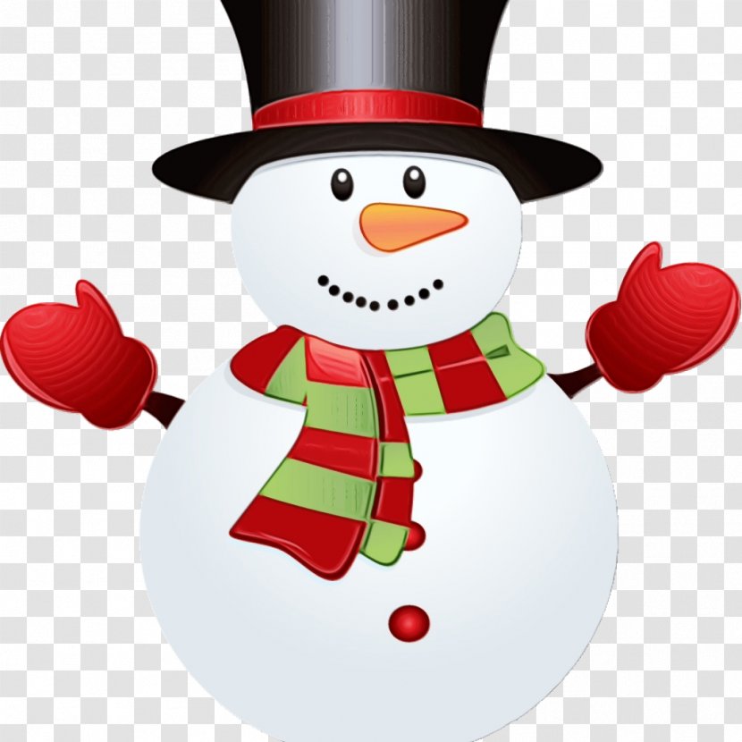 Christmas Clip Art Snowman - Decoration Frosty The Transparent PNG