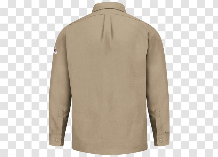 Polar Fleece Sleeve Beige Neck - Kevlar Shirts Transparent PNG