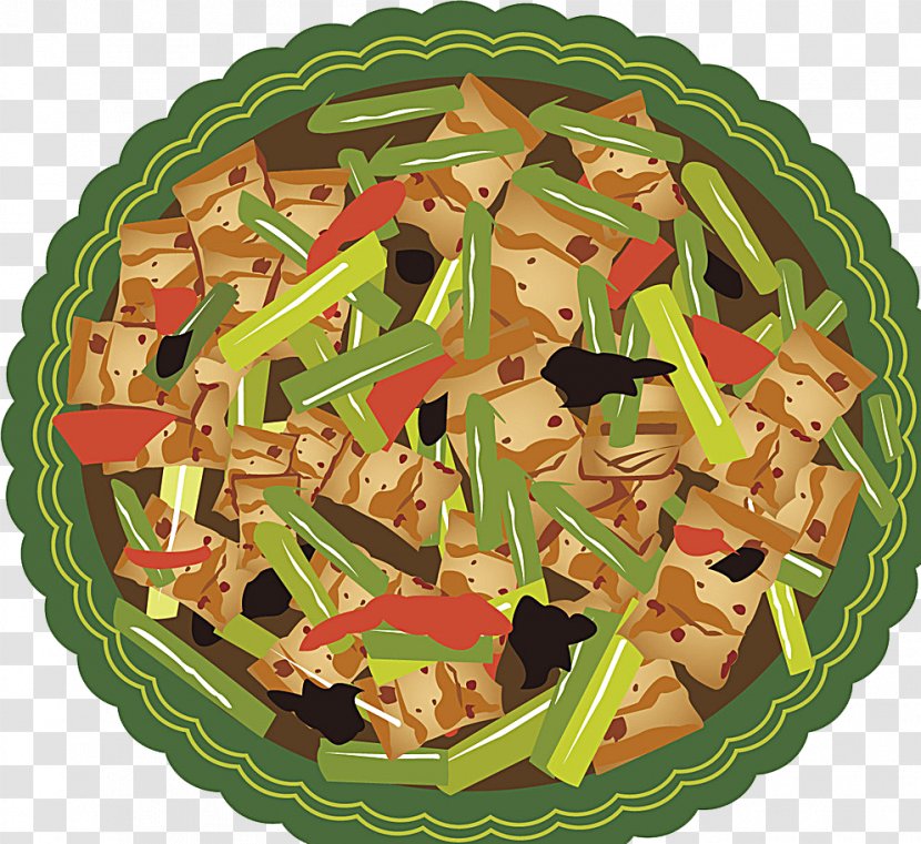 Dish Meat Vegetable - Delicious Vegetables Transparent PNG