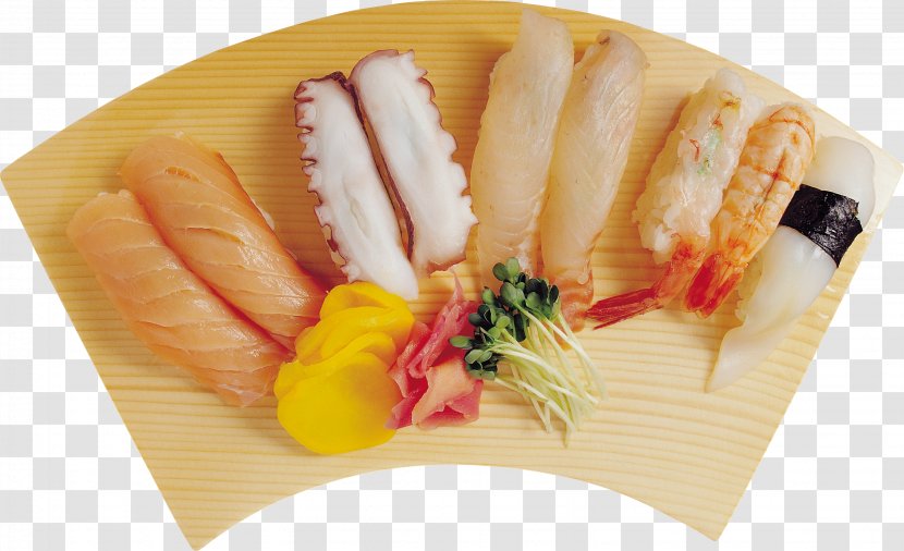Sushi Sashimi Japanese Cuisine Sake Food - Image Transparent PNG