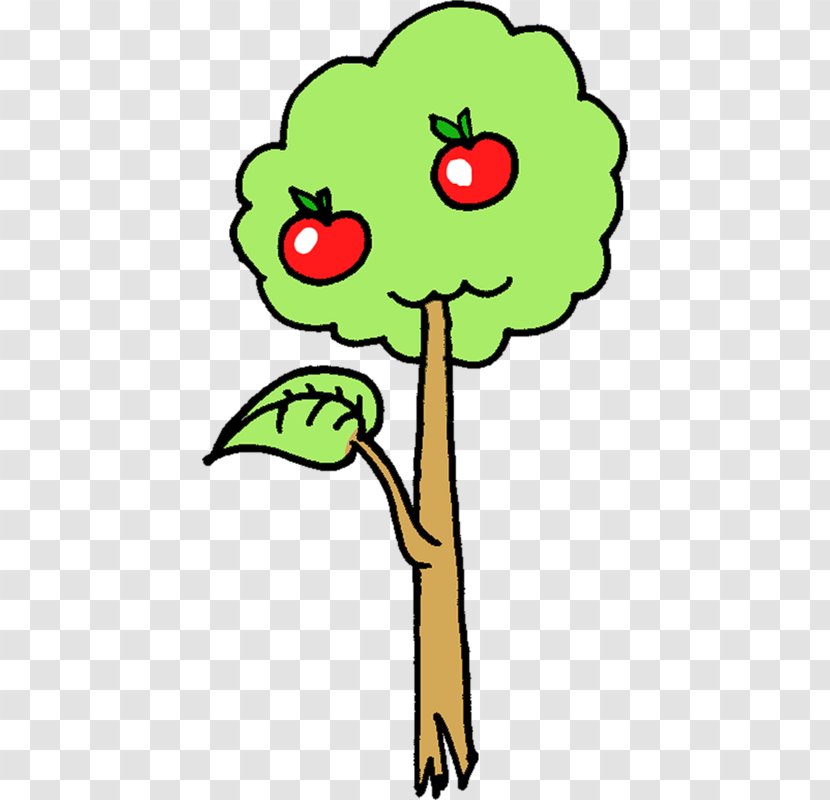 Cartoon Apple Clip Art - Tree Transparent PNG