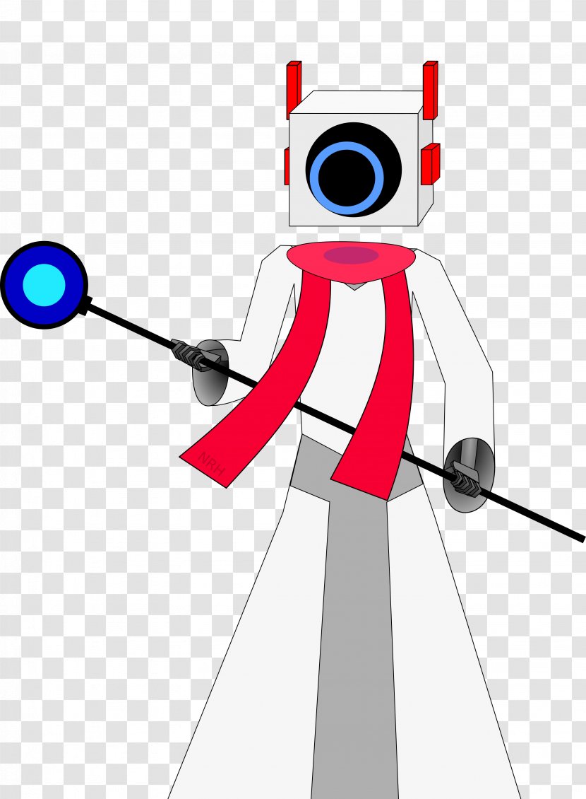 OneShot Fan Art Drawing Robot - Red Transparent PNG