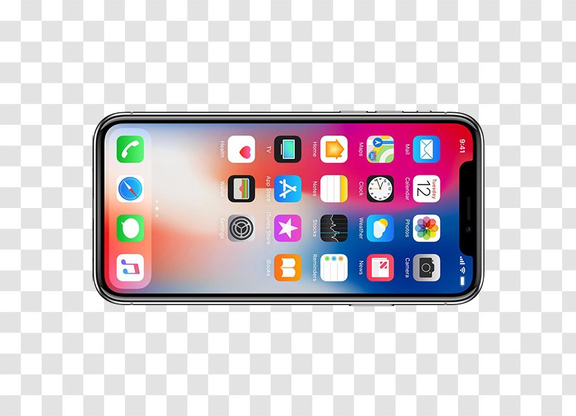 IPhone X Apple 8 Plus 7 6S Computer Keyboard - Electronics Transparent PNG