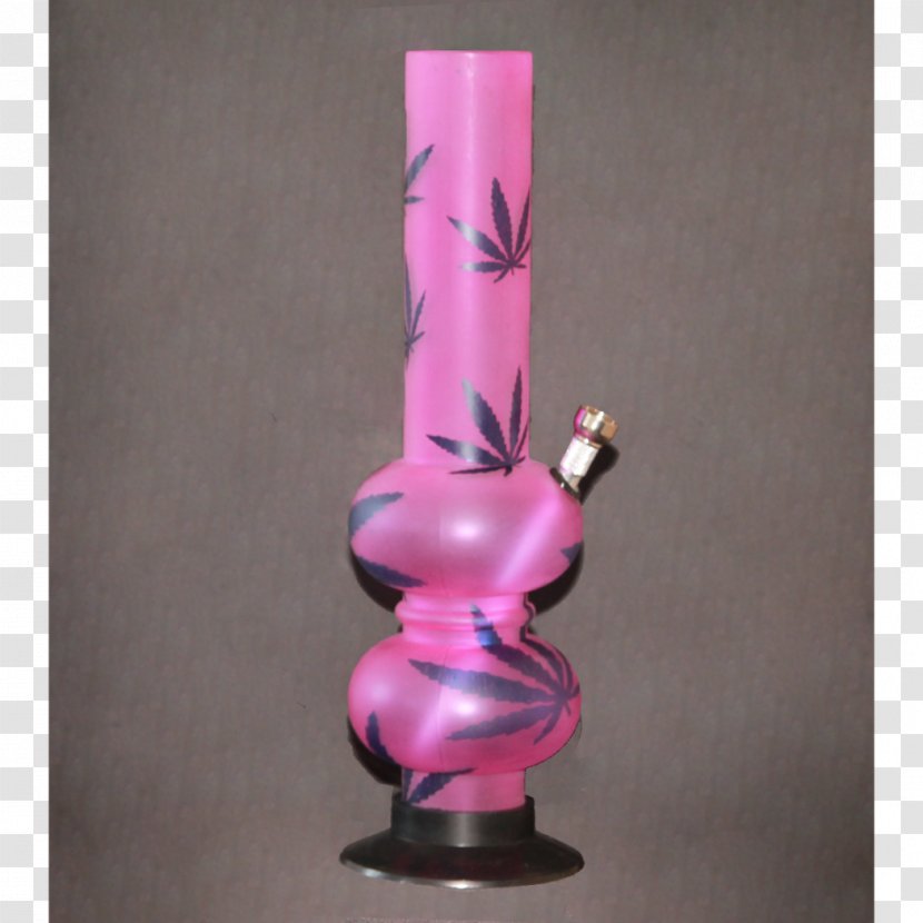 Bong Tobacco Pipe Glass Smoking Vase - Silhouette Transparent PNG