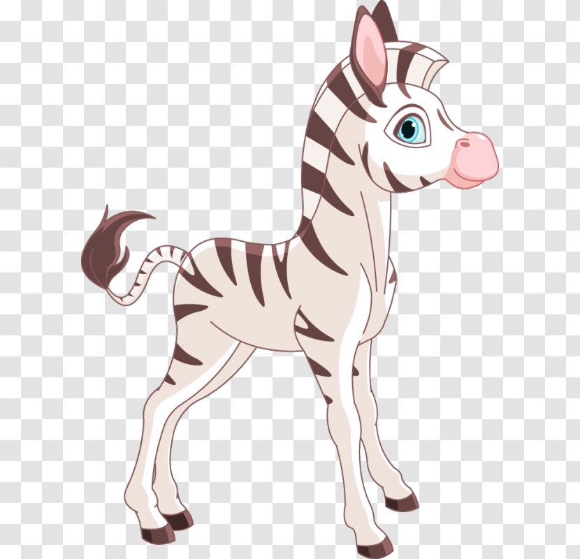 Pony Mustang Quagga Mane Donkey - Horse Transparent PNG