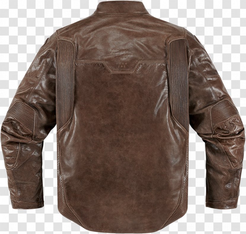 Leather Jacket Flight Motorcycle Boot - Material Transparent PNG