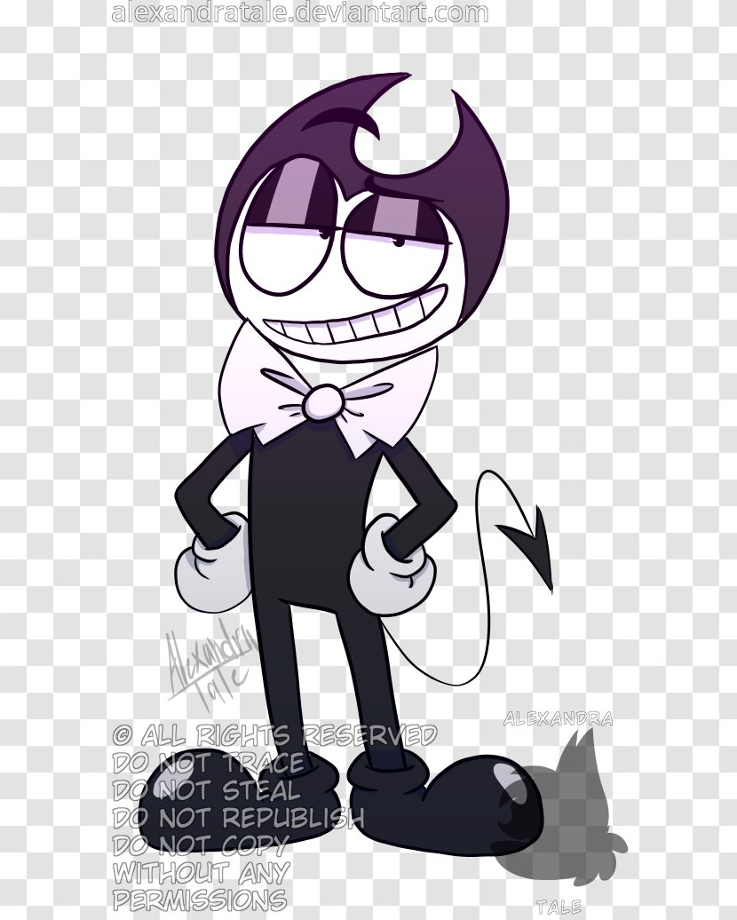 Bendy And The Ink Machine Drawing Image TheMeatly Cuphead - Frame - Style Transparent PNG