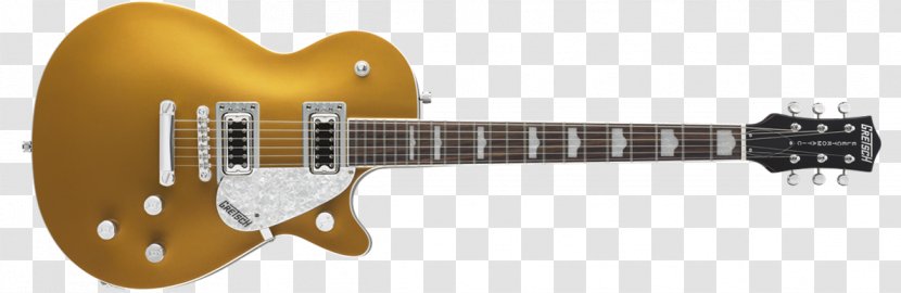 Gretsch White Falcon Electromatic Pro Jet G544T Double Electric Guitar - Bigsby Vibrato Tailpiece Transparent PNG