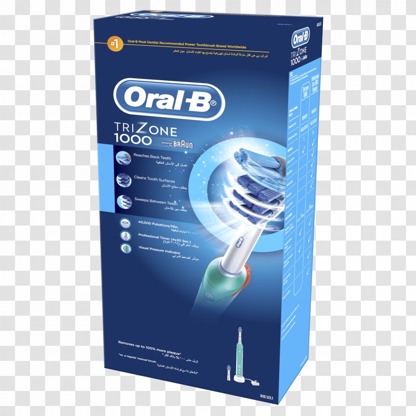 Electric Toothbrush Braun Oral-b Trizone 1000 Oral-B TriZone - Silhouette - Tooth BrushToothbrush Transparent PNG