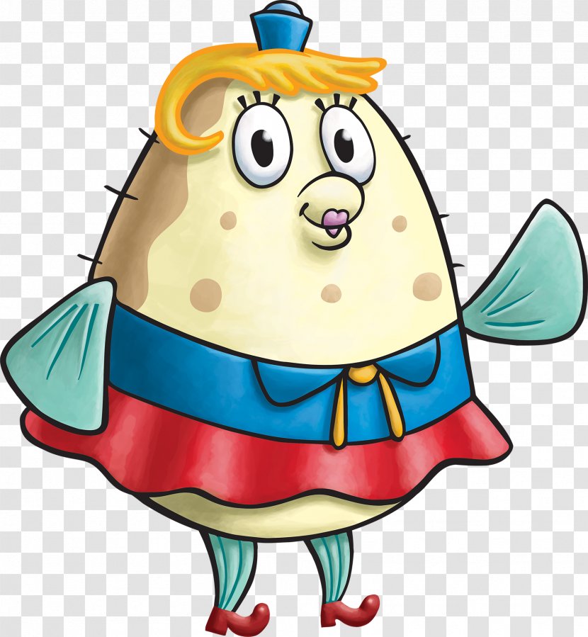 Mrs. Puff Plankton And Karen Mr. Krabs Patrick Star Squidward Tentacles - Mrs - Cute Cartoon Characters Pictures Transparent PNG