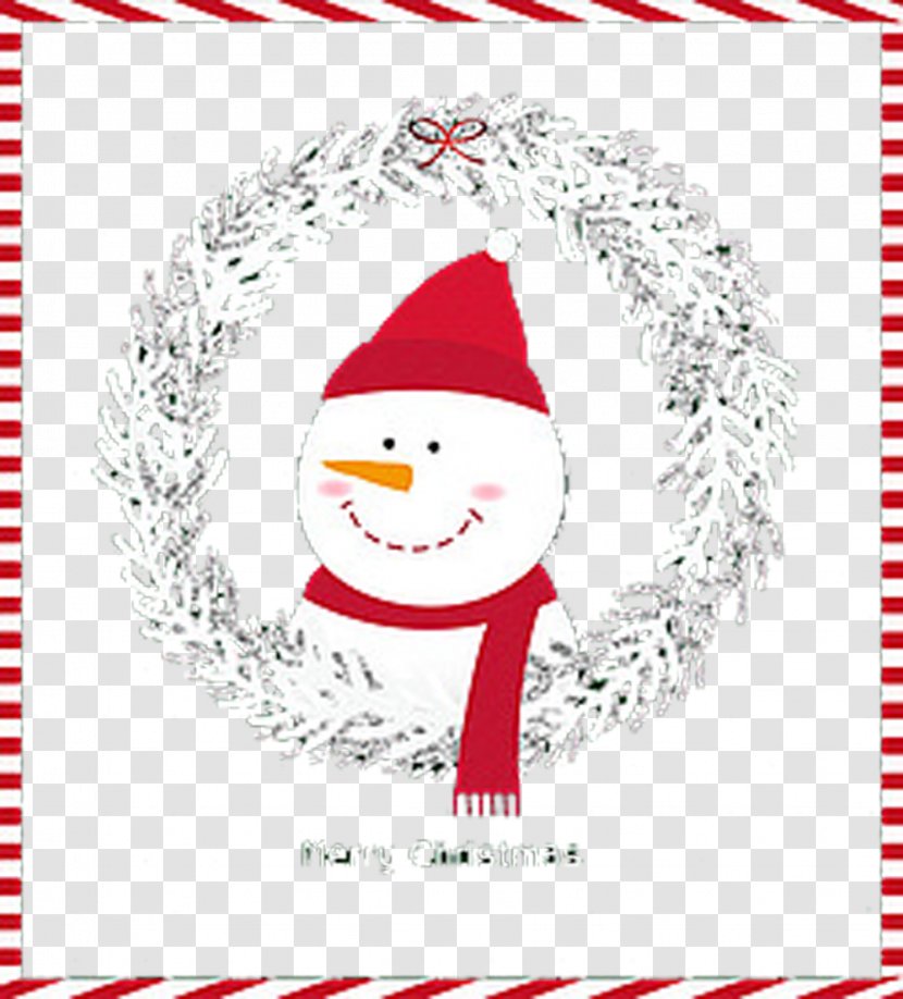 Paper Snowman - Christmas - Envelope Color Picture Material Transparent PNG