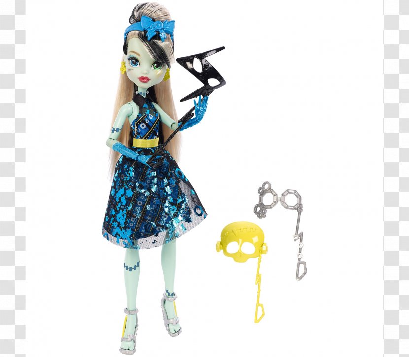 Frankie Stein Monster High Doll Toy Barbie - Hay Transparent PNG
