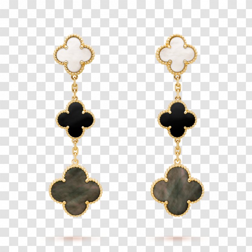 Earring Van Cleef & Arpels Necklace Jewellery Gold - Charms Pendants Transparent PNG