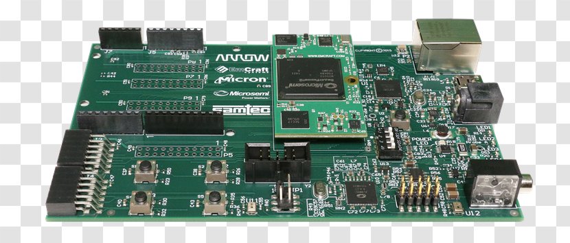 Field-programmable Gate Array Arrow Electronics System On A Chip Xilinx - Passive Circuit Component Transparent PNG