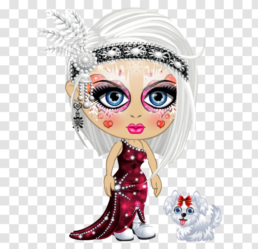 Cartoon Doll Legendary Creature - Flower Transparent PNG