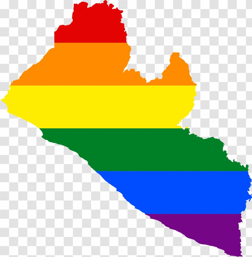 Liberia Map Collection - Area - Lgbt Transparent PNG