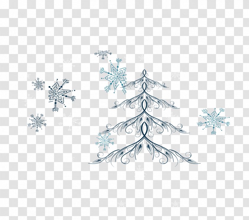 Christmas Tree Ornament - Spruce - Vector Material Transparent PNG