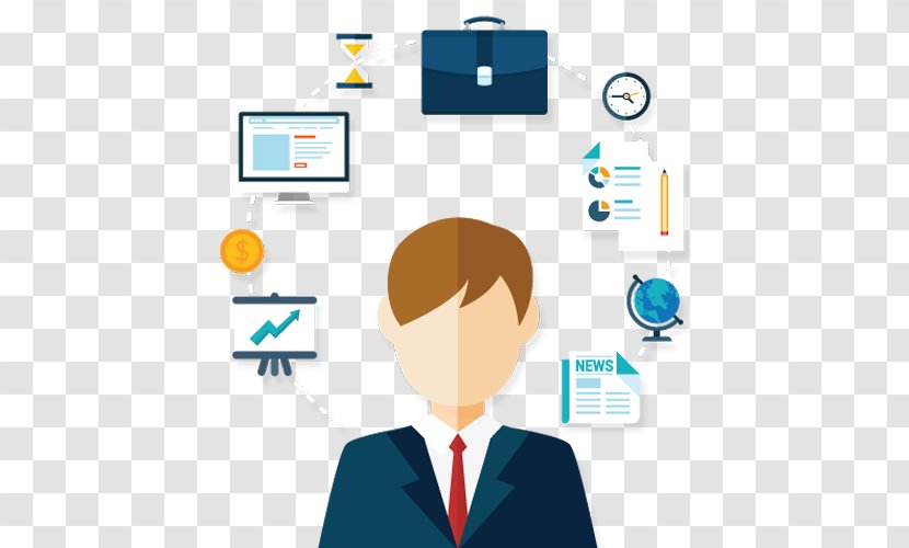 Infographic Businessperson Management Consultant Resource - Conversation - Marketing Transparent PNG